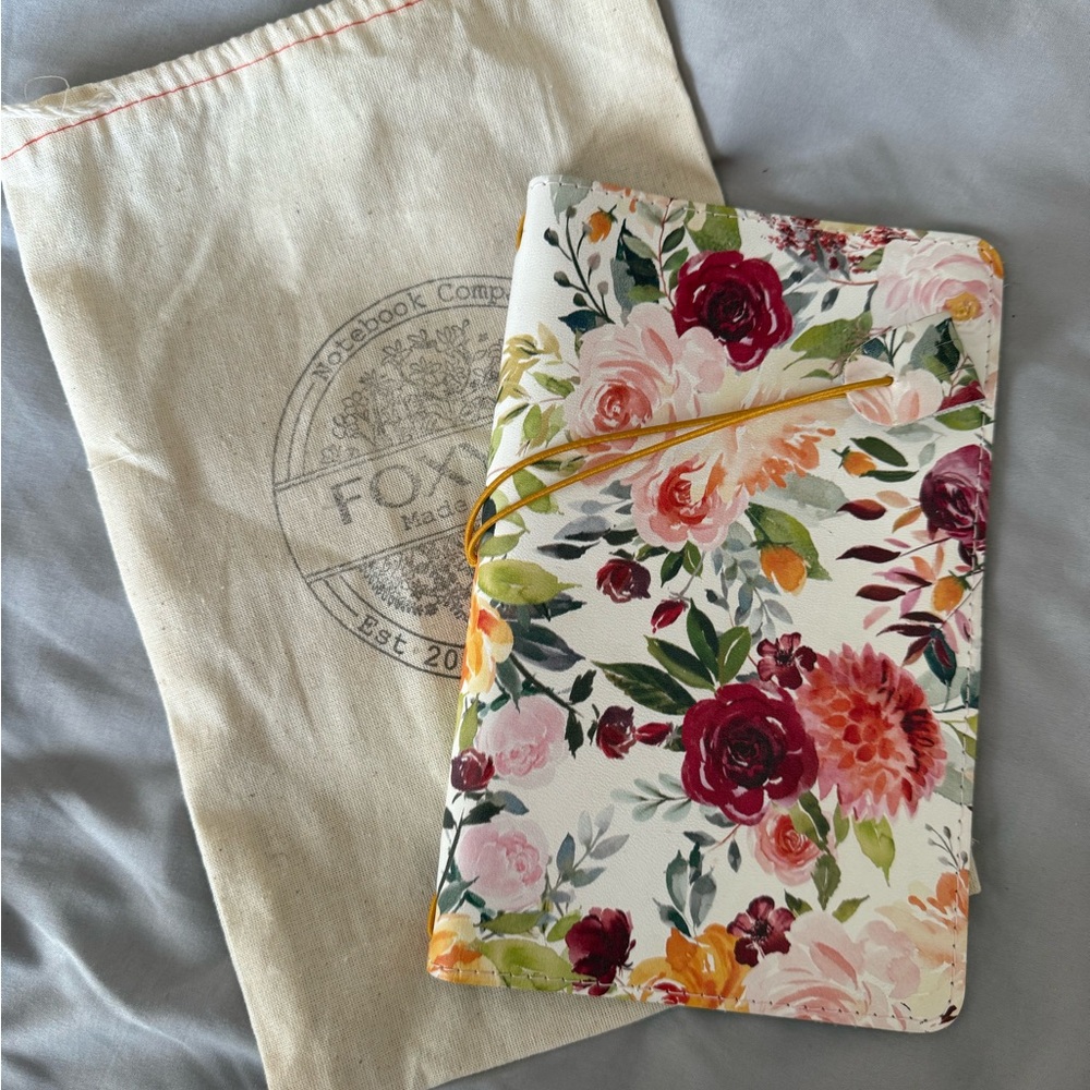 Foxy Fix Special Edition Autumn Rose Traveler’s Notebook